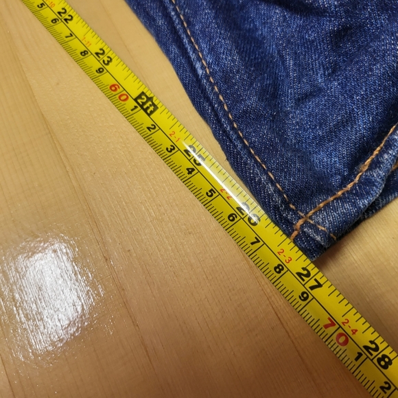 Levi's 501CT Button Fly Tapered Jeans 32x30 (32x27) - Picture 5 of 12